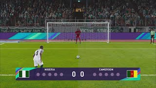 NIGERIA vs CAMEROON  PENALTY SHOOTOUT  AFRICA CUP OF NATIONS 2023 [upl. by Ola603]