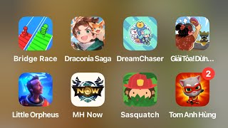 Little Orpheus Game Bridge Race Tom and Run DreamChaser Sasquatch IOS Game [upl. by Ecirtaemed]