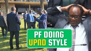 Opposition MPs walk out of Parliament [upl. by Hadria]