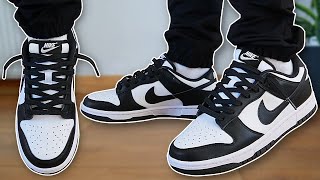 HOW TO LACE NIKE DUNK LOWS LOOSELY BEST WAY [upl. by Schweiker]