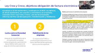 Webinar Facturación electrónica obligatoria entre empresas [upl. by Ydderf]