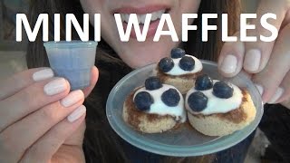 ASMR Yummy Nummies Wonderful Waffles amp Smoothie  Kitchen Magic  SassEkrafts  SassEsnacks [upl. by Alohcin]