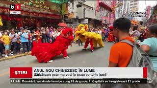 ANUL NOU CHINEZESC ÎN LUMEȘtiri B1TV11 febr 2024 [upl. by Nivrad]