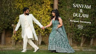 Sanyam amp Dulari Sangeet Ceremony I Sangeet Ceremony Highlight  Wedding Bliss Presents [upl. by Hulburt]