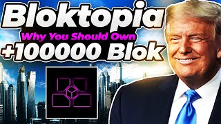 Why You Should Own ATLEAST 100000 Bloktopia Coin BLOK🤑bloktopia Price Prediction 2021  BLOK News [upl. by Greenfield328]