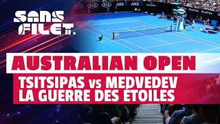 🎾 Tennis Australian Open 2021  Medvedev vs Tsitsipas qui ira en finale  Sans Filet [upl. by Ordisy]