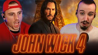 JOHN WICK CHAPTER 4 2023 MOVIE REACTION  First Time Watching [upl. by Pros]