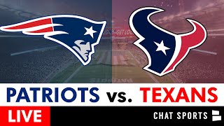 Patriots vs Texans Live Streaming Scoreboard Free PlayByPlay Highlights  NFL Week 6 [upl. by Nnyletak]