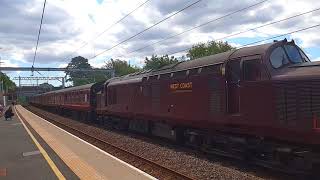 Flying Scotsman Apperley Bridge Station [upl. by Neehsas35]