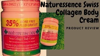 Affordable skin firming body cream Naturessence Swiss Collagen Body Cream Review [upl. by Theodosia]