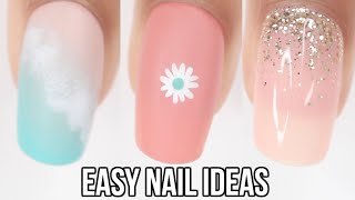 EASY nail ideas summer nail art [upl. by Humph634]