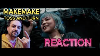 麥琪麥琪MakeMake【Toss and Turn】Live Music Video REACTION [upl. by Katheryn]