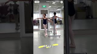 Kadence Ballet 2024 Term 3 Studio Showcase Barre exercise [upl. by Denney]