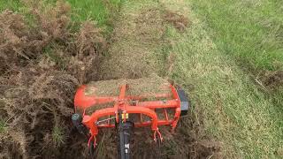 John Deere 3036e and Fieldmasters SFM130 mulcher vs GORSE [upl. by Daniyal]