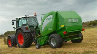 McHale F5000 Fixed Chamber Round Baler Series [upl. by Alegnatal]