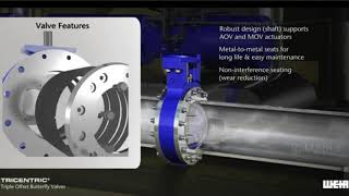 Triple Offset Butterfly Valve Operation and Features [upl. by Urina]