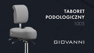 Taboret Podologiczny GIOVANNI model  1005 [upl. by Tdnarb841]