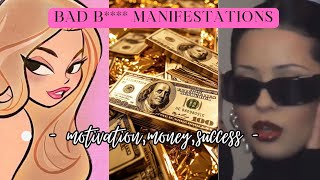 Baddie Manifestations for Motivation  Money  and Success  Femme Fatale Energy darkfeminineenergy [upl. by Sill]