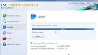 NOD32 Offline Update [upl. by Aderf]