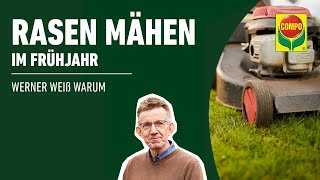 Rasen mähen im Frühjahr  COMPO [upl. by Marie-Jeanne]