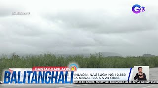 PHIVOLCS  Bulkang Kanlaon nagbuga ng 10880 toneladang asupre sa nakalipas na 24  Balitanghali [upl. by Yznil]