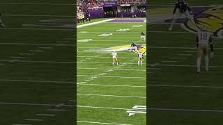 Onside kick attempt recovered by the Vikings [upl. by Henrieta]