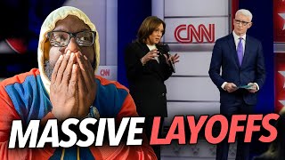 quotEveryone Is Taking a Pay Cutquot CNNs Massive Layoffs After Trash Ratings During Election of Trump [upl. by Reid]