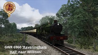 Train Simulator Classic 2024 GWR 6960 Raveningham Hall naar Williton  West Somerset Railway [upl. by Etem225]