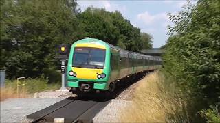 Trains at Buxted Railway Station  Monday 6th August 2018 [upl. by Absa]