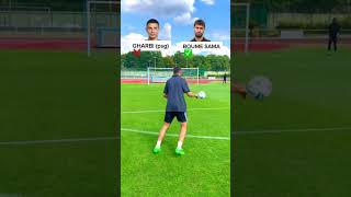 GHARBI PSG vs BOUME  Football Challenge [upl. by Nnylhtak851]