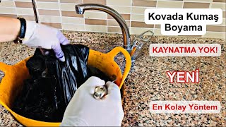 reklam Kovada kumaş boyama  En kolay giysi  kıyafet boyama yöntemi  Pantolon nasıl boyanır [upl. by Arehc]