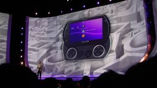 Sony presenta su nueva PSP Go en Conferencia E3 [upl. by Nicola]