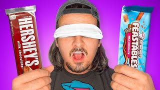 MrBeast Bar vs Hershey Blind Taste Test [upl. by Neirbo]