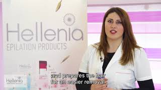 Hellenia Depilatory Wax Film Wax [upl. by Nikita]