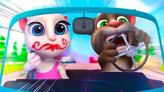 Talking Tom  A la carretera  Episodio 120  Compilación ⭐ Súper Toons TV  Peques [upl. by Filahk]