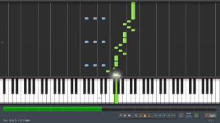 Mozart  Eine Kleine Nachtmusik easy version Piano Tutorial 50 Synthesia [upl. by Dino632]