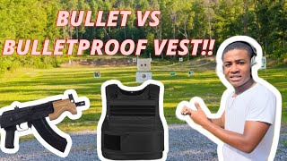 Bullets Vs Bulletproof Vest [upl. by Ingra]