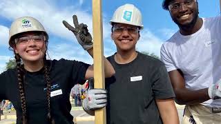 The First 3 of 25 Habitat Homes at Alta Vista Ranch communityservice [upl. by Downe]