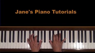 Lettre à ma Mère Piano Tutorial [upl. by Rudwik]