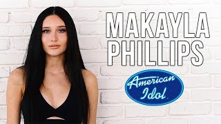 The Story of Makayla Phillips and her journey to the American Idol top 11  2020  Season 18 [upl. by Wertz839]