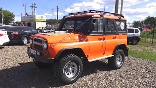 UAZ 34514 with Toyota engine 1KZTE Start Up Engine and In Depth Tour [upl. by Inatsed]