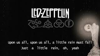 The Rain SongLed ZeppelinLyrics [upl. by Yerggoeg345]