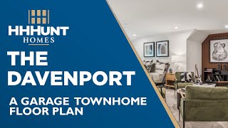 Virtual Tour  The Davenport Townhome  HHHunt Homes [upl. by O'Callaghan734]