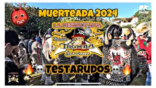 🎺☠️🔥MUERTEADA TESTARUDOS SAE 2024 BAILE VERSOS Y RITMO CARNAVALERO CON BANDA TROMBA SINALOENSE🔥☠️🎺 [upl. by Eatnoled]