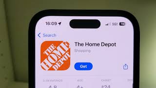 How to Download The Home Depot App on iPhone iOS App Store Android Apk Play Market [upl. by Gove]