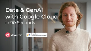 Data amp GenAI with Google Cloud in 90 seconds [upl. by Cila]