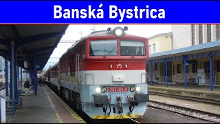 Vlaky Banská Bystrica ► 1611 2019 [upl. by Ylrrad]