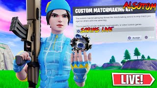 🔴 NA EAST CUSTOM MATCHMAKING SCRIMS LIVE SOLODUOSTRIOSSQUADS FORTNITE LIVE PS4XBOXPCMOBILE [upl. by Ladiv]