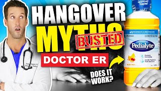 5 HANGOVER CURES That Are MYTHS — Here’s What To Try Instead  Doctor ER [upl. by Elman203]