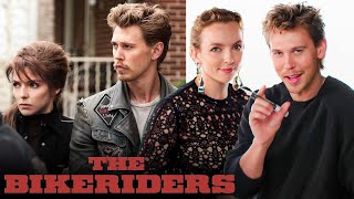 Austin Butler amp Jodie Comer Break Down a Scene From The Bikeriders  Vanity Fair [upl. by Ashly]